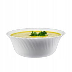 Galicja Misa na polievku a desiatu z bieleho skla 20 cm