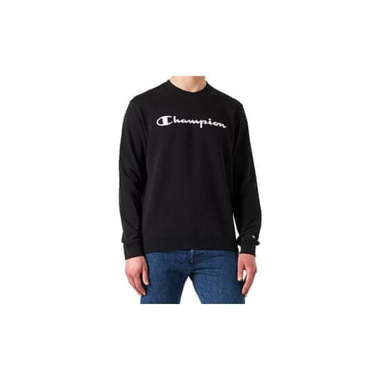 Champion Mikina čierna Crewneck Sweatshirt