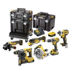 DeWalt Dewalt DCK685P3T súprava aku náradia DCF887, DCH273, DCS570, DCG405, DCS355 TSAK 18V 3x5Ah