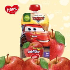 Hami Kapsička ovocná Disney Cars Jabĺčko 110g, 9+