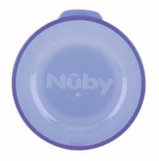 Nuby Hrnček netečúci 360° 300 ml, 6 m+ ružová / fialová