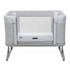 Chicco Postieľka Next2Me Forever - Ash Grey