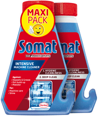 Somat Intenzívny čistič umývačky 2× 250 ml