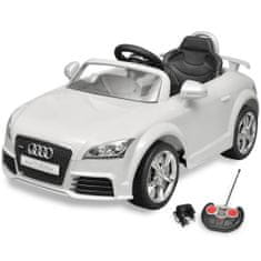 Vidaxl Auto pre deti Audi TT RS s diaľkovým ovládaním biele