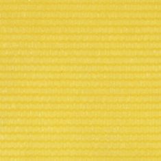 Vidaxl Balkónová markíza žltá 120x300 cm HDPE