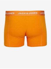 Jack&Jones Súprava troch pánskych boxeriek v modrej, zelenej a oranžovej farbe Jack & Jones S