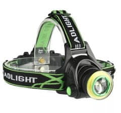 Pronett  1247 Čelovka LED ZOOM CREE XM-L T6