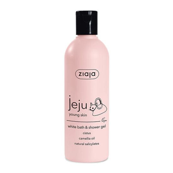 Ziaja Biely sprchový a kúpeľový gél Jeju (White Bath & Shower Gel) 300 ml