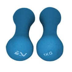 Sportvida Liatinové vinylové činky 2 x 1 kg