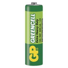 GP Zinková batéria Greencell AA, LR6, 1,5 V, 4 ks