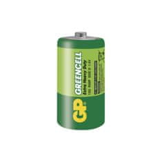 GP Zinková batéria Greencell D, R20, 1,5 V, 2 ks