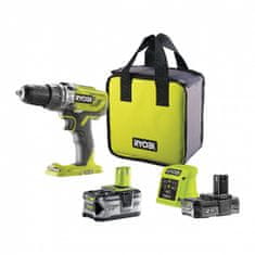 RYOBI Aku vŕtačka príklepová R18PD3-242S Ryobi, 18V