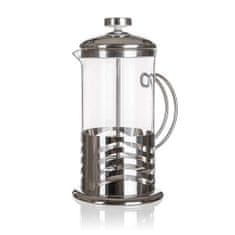 Banquet Kanvica french press 350ml sklo/nerez s filtrom WAVE