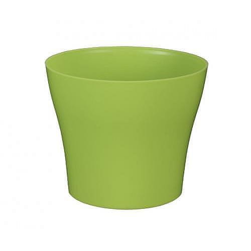 Plastkon Dekoratívny kvetináč Tulipán pr. 17cm hráškovo zelená