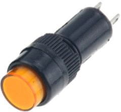 HADEX Kontrolka 12V NXD-211 oranžová, priemer 12mm