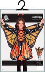 Guirca Kostým Motýľ oranžový 7-9 rokov