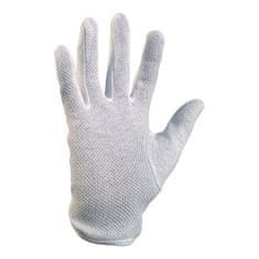 OPP Textilné rukavice s PVC terčíkmi MAWA, v. 9"