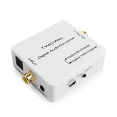 Spacetronic Obojsmerný audio koaxiálny prevodník Toslink SPDiF HDC09