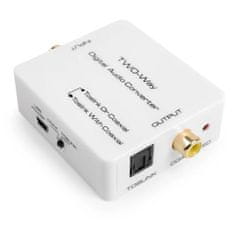 Spacetronic Obojsmerný audio koaxiálny prevodník Toslink SPDiF HDC09