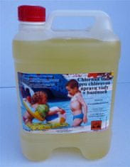 HADEX Chlórnan sodný na úpravu vody v bazéne, 5 litrov