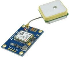 HADEX GPS modul NEO-7M s EEPROM a anténou