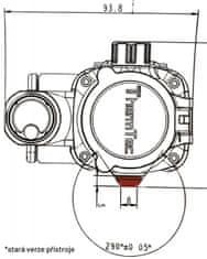 THERMVISIA  Ocelový adaptér na Blaser pro ThermTec Vidar Verze: Nová