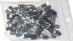 HADEX Dutinka pre kábel 1,5mm2 čierna, l = 10mm (E1510), balenie 100ks
