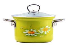 Belis Hrniec DAISY 20cm 3,6l so sklenenou pokrievkou