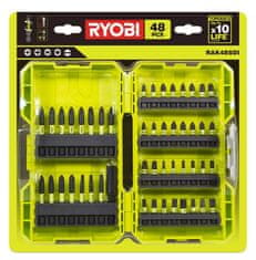 RYOBI Súprava rázových bitov Ryobi RAK48SDI 48ks