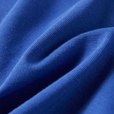 Vidaxl Detské tričko kobaltovo modré 92