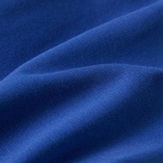 Vidaxl Detské široké nohavice kobaltovo modré 140