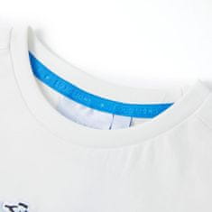 Vidaxl Detské tričko farba ľanu 116