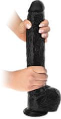 XSARA Obrovské dildo 41 cm umělý penis velký dong na přísavce - 77032947