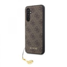 Guess Zadný kryt 4G Charms na Samsung A54 5G Brown