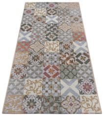 Hanse Home AKCIA: 75x150 cm Behúň Cappuccino 105879 Mosaik Grey Multicolored 75x150