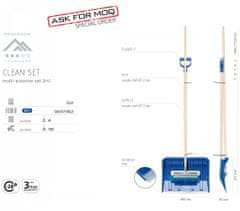 Prosperplast CLEAN SET (IL2A+zmeták s rozbíjačom ľadu)