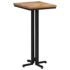 Petromila vidaXL Barový stôl 55x55x110 cm recyklovaný tíkový masív