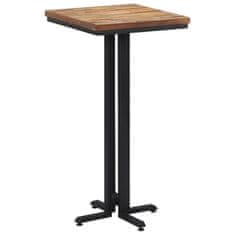 Petromila vidaXL Barový stôl 55x55x110 cm recyklovaný tíkový masív