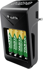 VARTA nabíjačka batérií LCD Plug Charger+ vrátane 4x AA 2600 mAh (57687101461)