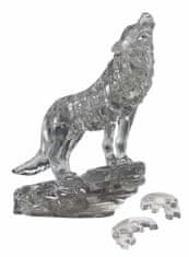 3D krištáľové puzzle Wolf 37 dielikov