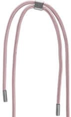 FIXED Pouzdro Pure Neck s ružovou šnúrkou na krk pre Samsung Galaxy S24 FIXPUN-1256-PI