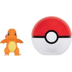 Jazwares Pokémon Clip and Go Poké Ball figurka Charmander