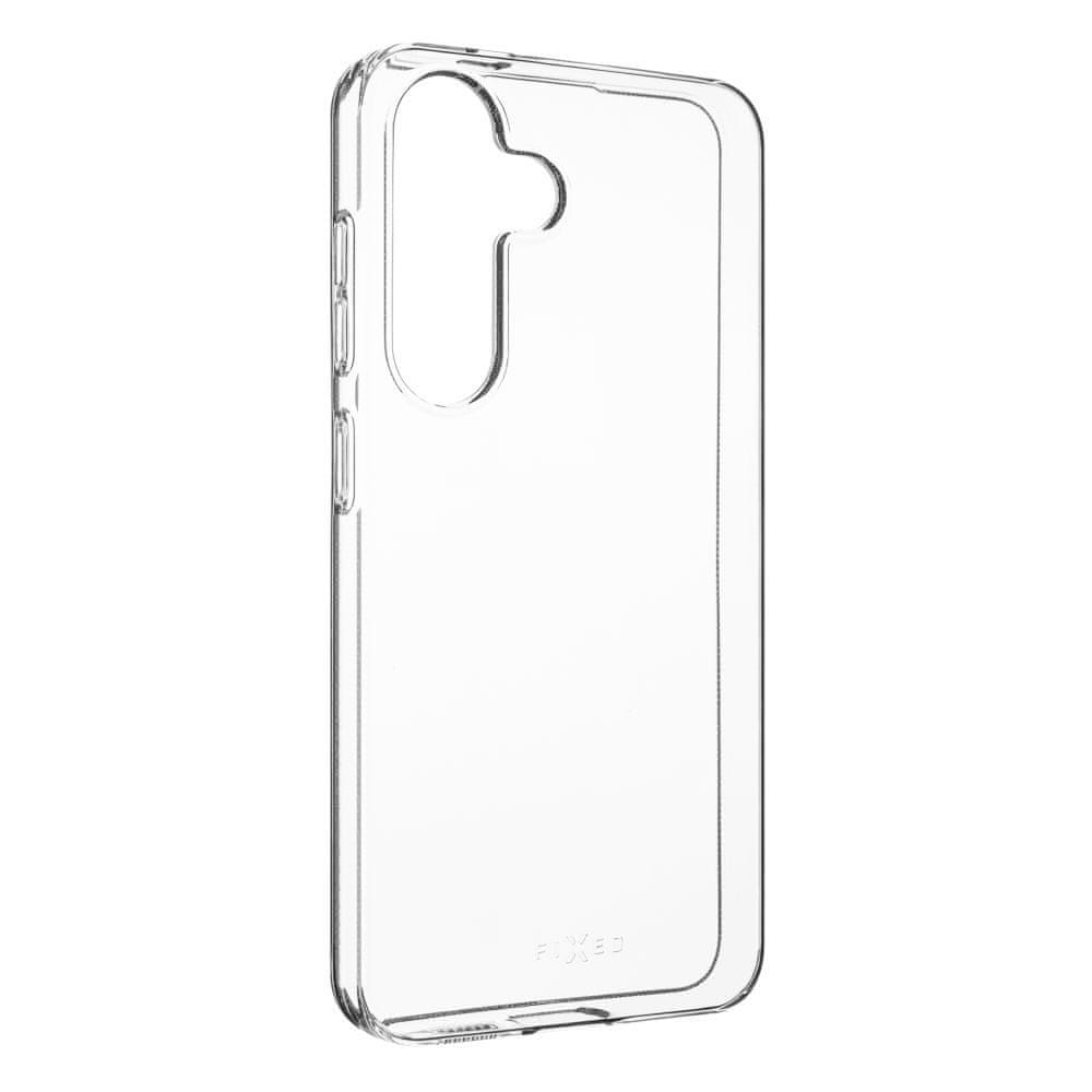 FIXED TPU gélové puzdro Slim AntiUV pre Samsung Galaxy S24, číre (FIXTCCA-1256)