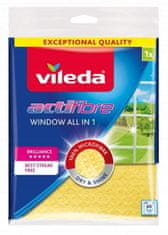 VILEDA Univerzálna absorpčná utierka na čistenie okien Actifibre Vileda