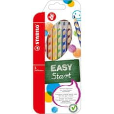 Stabilo Drevené pastelky EASYcolors P 6sada