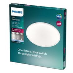 Philips LED Stropné svietidlo Philips Clear SceneSwitch biele CL550 8718699681074 15W 1500lm stmievateľné 4000K