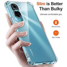 Techsuit Anti Shock silikonové púzdro pre Honor 90 Lite - Transparentná KP30051