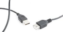 HADEX Kábel USB 2.0 konektor USB A / zdierka USB A, 0,75m