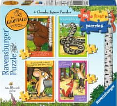 Ravensburger Moje prvé puzzle: Gruffalo 4v1 (2,3,4,5 dielikov)