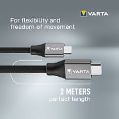 VARTA Speed Charge & Sync kábel USB C na USB C Box (57936101111)